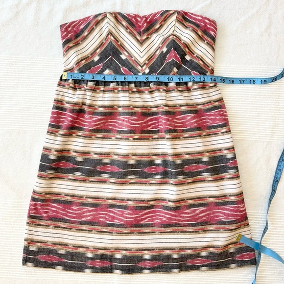 Staring At Stars Aztec Print Strapless Mini Dress - Picture 5 of 12